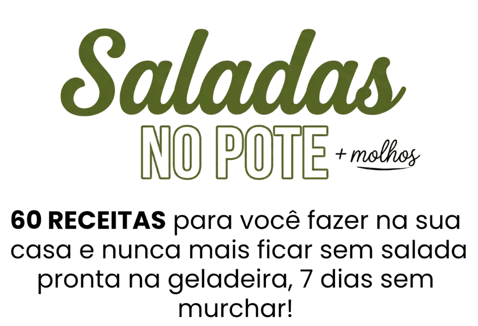 Saladas no Pote